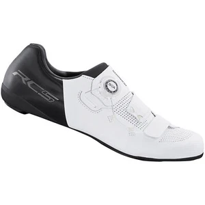 Zapatos de ciclismo Shimano ROAD sin clip para hombre RC5 SH-RC502 sistema de cierre Boa - blancos - Imagen 1 de 6