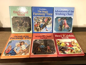 6 BOOKS Enid Blyton MAGIC FARAWAY TREE ENCHANTED CHAIR & BRER ALL BUDGET 1986 87 - Picture 1 of 23