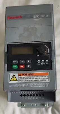 Rexroth EFC 5610 Frequency Converter Drive 3-Phase In 0-400Hz Out 5.5 kW 380 Vac - Image 1 of 4