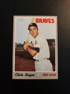 1970 Topps #206 Clete Boyer EX-MT - Picture 1 of 2