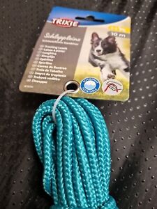 Green Tracking Dog Puppy Training Long Lead Woven Sail Round Rope 5m 10m 15m 20m
