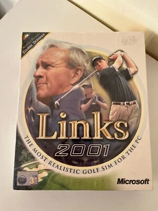 Microsoft Links 2001 Arnold Palmer Golf Course Designer PC Big Box Sealed NEW - Bild 1 von 2