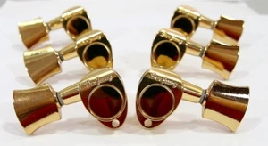 Acoustic Guitar Gold Plated machine head Tuner 3R3L 135G-D10 Ratio 1:16 - Picture 1 of 6