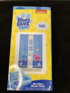 Blues Clues & You 63" L Window Curtain Panel,  For 36” - 48” Window - Picture 1 of 10
