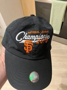 Cappello da baseball San Francisco Giants 2010 National League champions nuovo con etichetta NUOVO - Foto 1 di 2