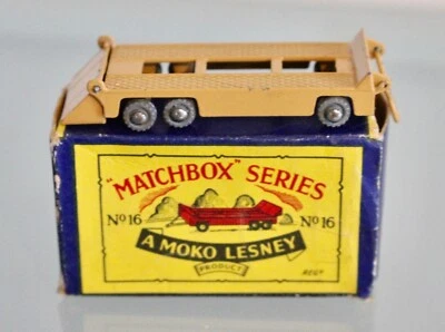 Matchbox Series Moko Lesney No. 16 Low Loading Trailer VNM & Boxed - Image 1 of 4