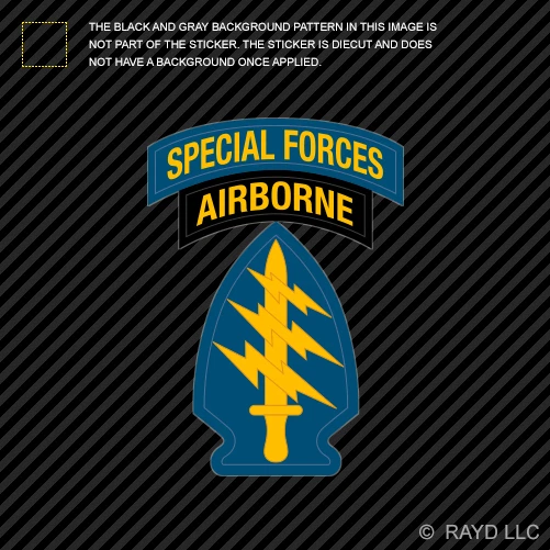 Boinas verdes autoadhesivas de vinilo autoadhesivas de las fuerzas especiales del ejército de los Estados Unidos Foto 1 de 1