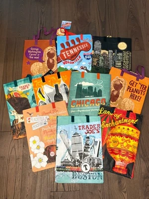 🔥Tú eliges 1 Trader Joe's ECO Reutilizable Compras Comestibles Regalo Bolsas ¡NUEVAS CON ETIQUETAS! 🛍️ Foto 1 de 4