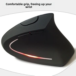 2.4G Vertical Wired Mouse Silent Computer Mice Vertical Mouse Business - Picture 1 of 14