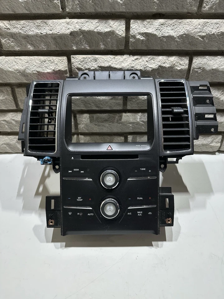 Unidad de tablero de aire acondicionado con control de temperatura Ford Taurus 2013-2017 dg1t18a802dm Foto 1 de 4