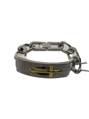 Jean Paul Gaultier кварцевые аналоговые часы серебро из нержавеющей стали шикарный отличном Японии - Изображение 1 из 3