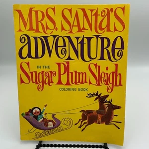 1960's Montgomery Wards Mrs. Santas Adventure In the Sugar Plum Sleigh Christmas - Picture 1 of 5