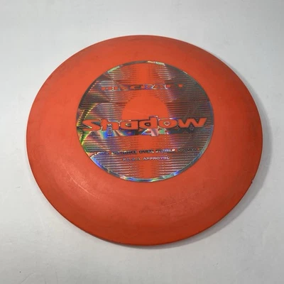 Discraft Shadow Long Distance Over Stable Driver-PFN Orange Golf Disc RARE - Image 1 of 4
