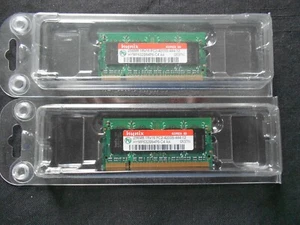 2 - Hynix Ram, 256MB 1Rx16 PC2-4200S-444-12 / HYMP532S64P6-C4 AA 0537N used - Picture 1 of 2