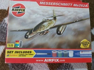 Messerschmitt Me 262A -Airfix . A91030 1/72 con "pinturas, pegamento, pincel" - Imagen 1 de 3