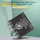 S220H Bluetooth 5.0 Subwoofer Amplifier Board TDA7498E 2.1 Channel 160WX2+220W
