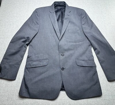 Chaqueta de abrigo Kenneth Cole Reaction de un solo pecho talla 44R Foto 1 de 4