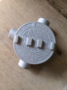 Appleton GR-EFHC Conduit Body Iron T - Picture 1 of 5