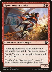 4x Artista espontáneo - Casi nuevo - Kaladesh - SPARROW MAGIC - Imagen 1 de 1