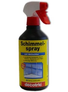 Decotric Schimmel - ANTIMUFFA ELIMINA MUFFA Spray 500 ML mufficida - CON SPRUZZ - Foto 1 di 1