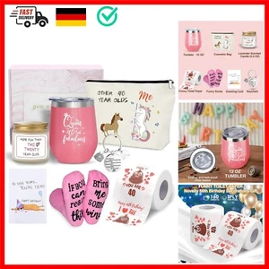Geschenke zum 40.Geburtstag für Frauen, 40.Geburtstag Dekorationen Frauen, 40... - Bild 1 von 8