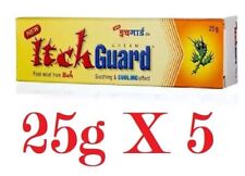 Itch Guard Plus Cream ANTI-FUNGAL JOCK ITCH BETWEEN TOES & FINGERS 25g X 5
