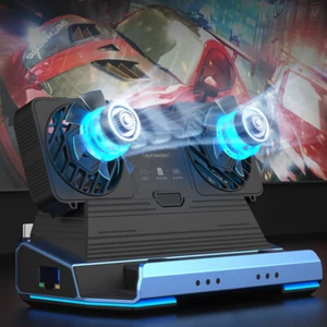 4 USB Ports Gigabit Ethernet Docking Station for Steam Deck & Lenovo Legion GO - Afbeelding 1 van 16
