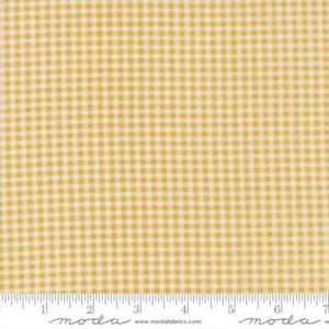 Florence's Fancy Gingham Checks and Plaids Butter Betsy Chutchian Moda 1/2 Yard - Picture 1 of 1