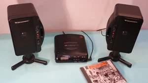 Sony & Seiko Box Set :::: D-180K Discman & Active Speakers - Picture 1 of 24