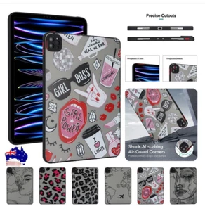 Pattern TPU Shockproof Case Cover For iPad 5/6/7/8/9/10th Mini Air 3 4 5 Pro 11 - Picture 1 of 78