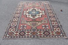 Turkish rug, Vintage rug, Boho rug, Livingroom rug, Carpet, 6 x 8.3 ft TR4701