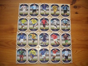 FUTERA THE GREATS 2014 FULL SET 20 CARD PELE,MARADONA,ZIDANE,TOTTI,RONALDO,RAUL - Zdjęcie 1 z 1