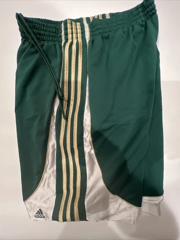 Adidas Basketball Shorts Lebron James High School Large Trefoil Three Stripes Cover