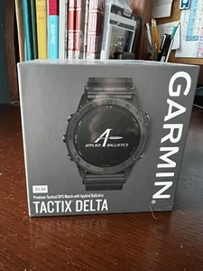 Garmin Tactix Delta Solar Tactical GPS Watch with Applied Ballistics - Picture 1 of 5