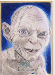 2022 Cryptozoic CZX Mittelerde Skizzenkarte Souza Gollum - Bild 1 von 1