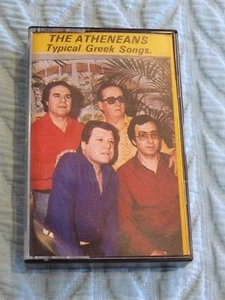 THE ATHENEANS - Typical GREEK SONGS - cassette - stereo BOUGHT IN GREECE - Imagen 1 de 5
