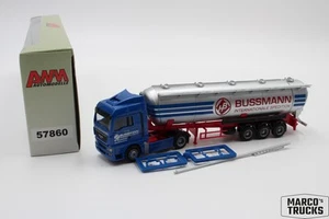 AWM MAN TGX XLX semirremolque silos "Bussmannn Spedition" 57860 1:87 / AW2873 - Imagen 1 de 1