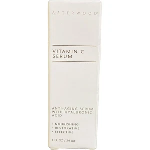 Asterwood vitamine C sérum anti-âge acide hyaluronique 1 oz expire le 25/11 - Photo 1/7