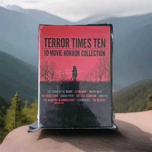 New Terror Times Ten 10 Movie Horror Collection (DVD 2021) 900+ Minutes Horror - Picture 1 of 2