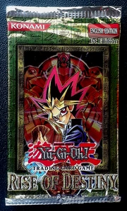 Yu-Gi-Oh! SEALED PACK 1996 1ST EDITION RISE OF DESTINY (KONAMI) 85256 - Bild 1 von 2