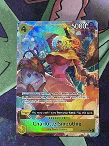 Charlotte Smoothie Full Art OP03-110 Premium Booster The Best One Piece English - Picture 1 of 3