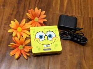 Gameboy Advance SP SpongeBob Themed Handheld Console IPS Backlit &USB C Mod - Picture 1 of 7