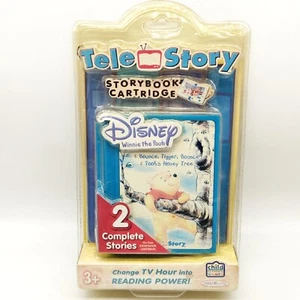 Disney - Winnie The Pooh Storybook Cartridge Tele Story - 2 Complete Stories New - Picture 1 of 4