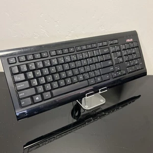 ASUS - Keyboard -Model KB73211 - Desktop USB Wired - Black - Working Great! - Picture 1 of 7