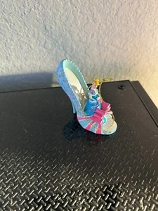Bradford Exchange Once Upon a Slipper Disney Schuhornament Aschenputtel mit Etikett - Bild 1 von 4