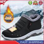 Women Winter Ankle Snow Boots Thickening Hiking Booties Cozy (36 Black)