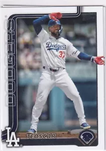 2025 Topps MLB Baseball Series 1 No. 176 Teoscar Hernandez Dodgers - Bild 1 von 2