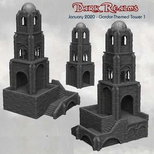 Tower - DND - Dungeons & Dragons - RPG - Pathfinder - Tabletop - TTRPG - Dark R - Bild 1 von 4