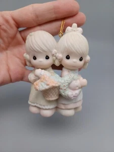 Adorno de Navidad Precious Moments ""To My Forever Friend"" 113956 vintage - Imagen 1 de 6