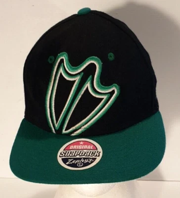 ANAHEIM DUCKS Zephyr Brand Snapback NHL Ice Hockey Wool Blend Cap Hat Adjustable - Image 1 of 4